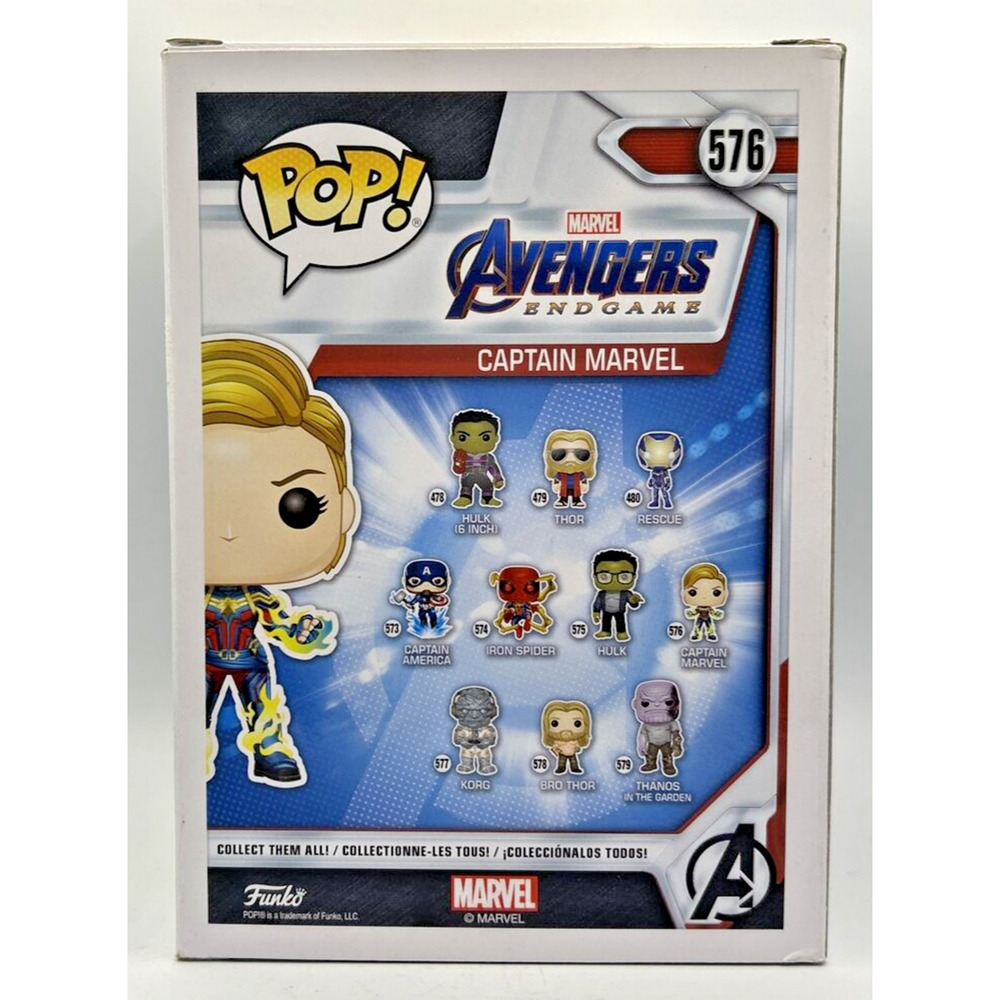 Funko Pop! Advengers Endgame‎ Captain Marvel #576 F33 - Picture 3 of 6